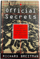 WW2 German British US Official Secrets Richard Breitman HC Reference Book