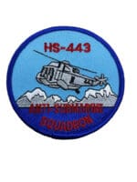 Canadian Forces RCAF 443 Helicopter Squadron Anti-Submarine Colour Crest Patch