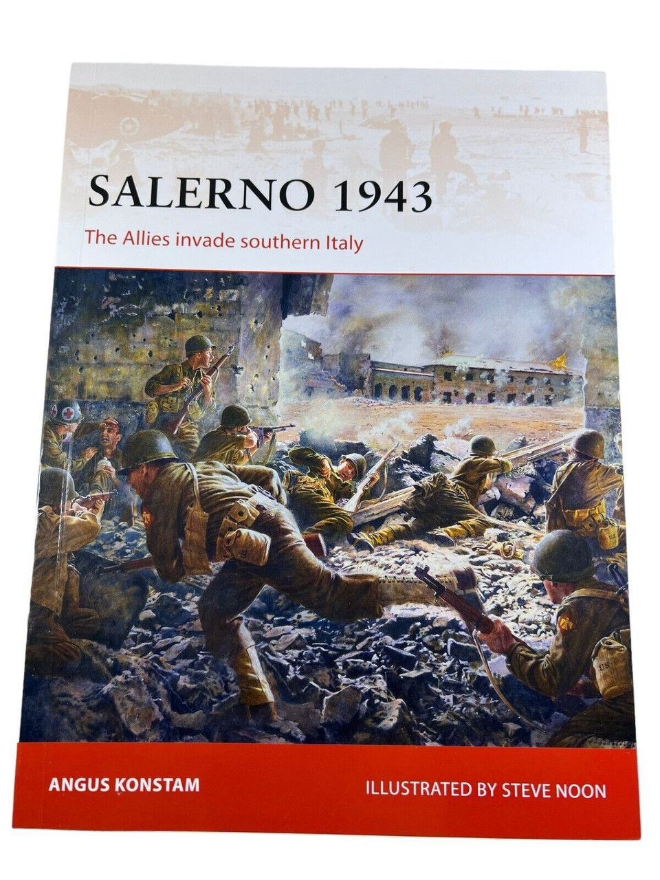 WW2 US Salerno 1943 Osprey Campaign No 257 Softcover Reference Book WW2 US Salerno 1943 Osprey Campaign No 257 Softcover Reference Book