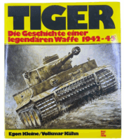 WW2 German Tiger Tank Story of a Weapon GERMAN TEXT Hardcover Reference Book WW2 German Tiger Tank Story of a Weapon GERMAN TEXT Hardcover Reference Book