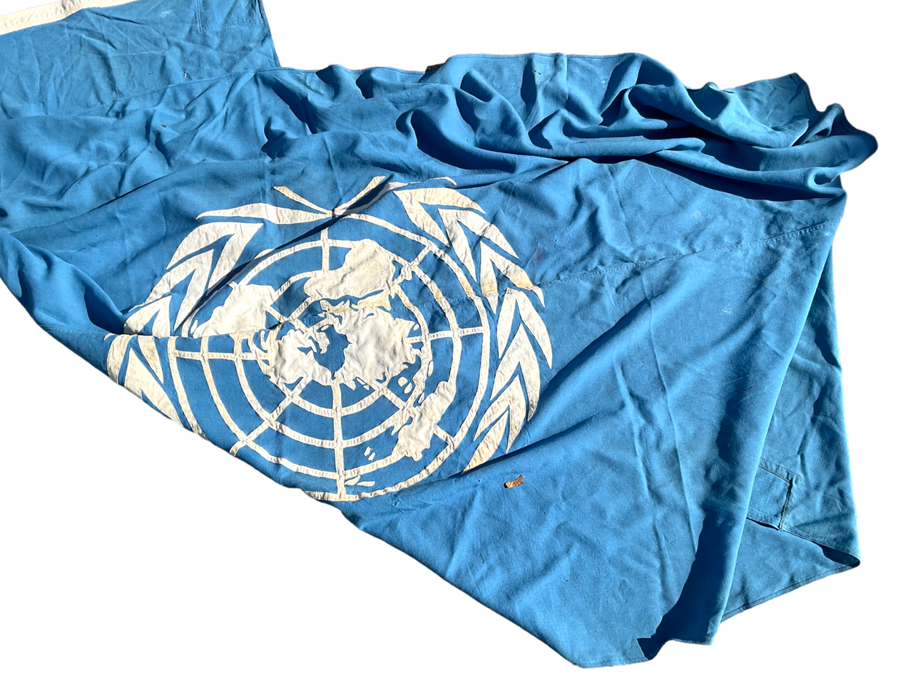 Canadian United Nations UN Multi Piece Cotton Flag 100 x 57 Inches Canadian United Nations UN Multi Piece Cotton Flag 100 x 57 Inches