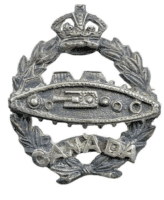 WW2 Canadian Armoured Corps Sweetheart Badge Pin Sterling Silver