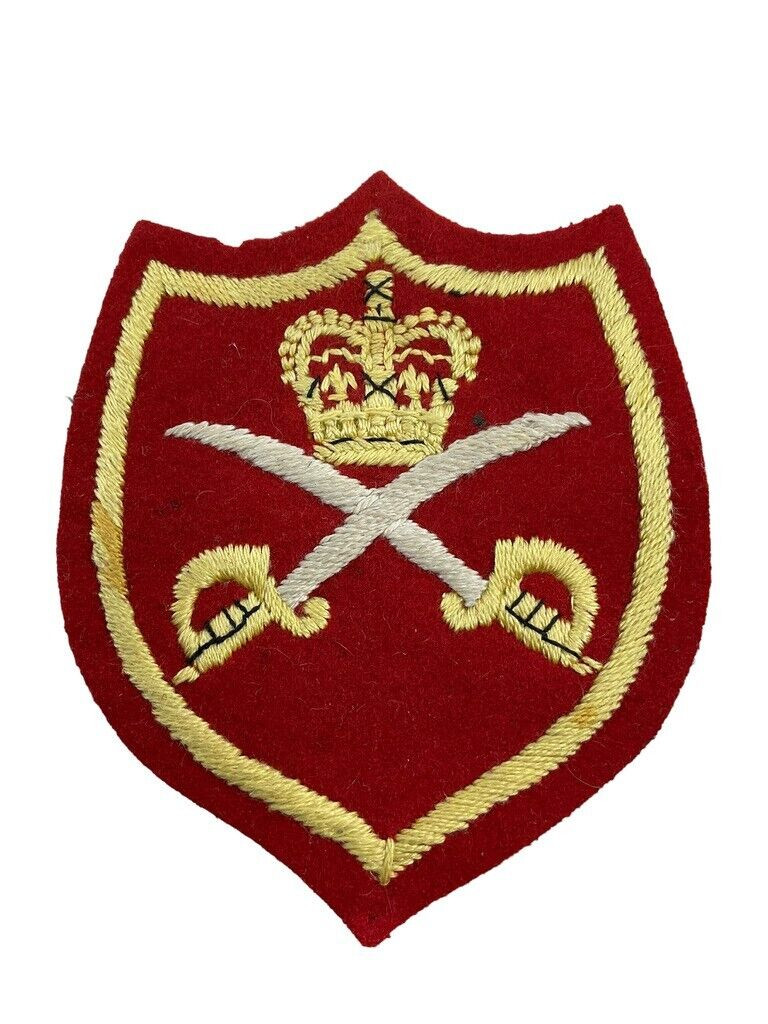 British PT Physical Training Instructor Blazer Crest Patch British PT Physical Training Instructor Blazer Crest Patch