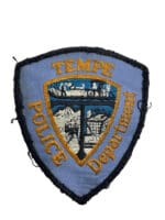 US Tempe Arizona Police Patch 2