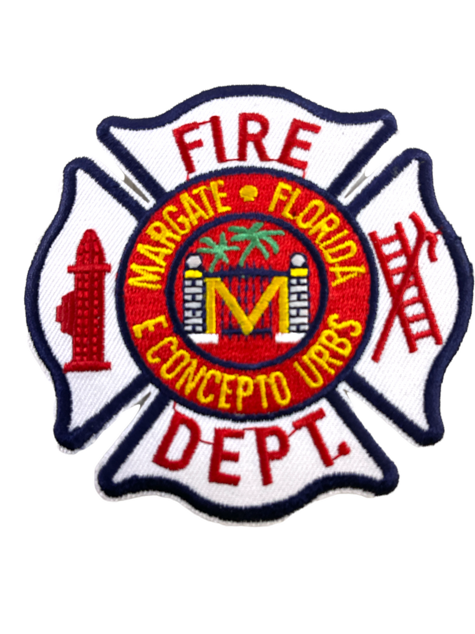 US Margate Florida Fire & Rescue Department Patch US Margate Florida Fire & Rescue Department Patch