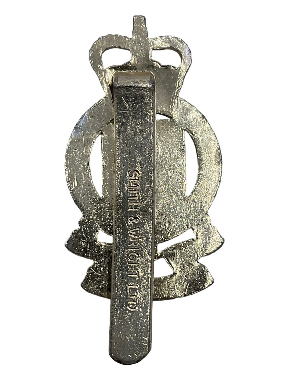 British Royal Army Ordnance Corps RAOC Staybright Cap Badge British Royal Army Ordnance Corps RAOC Staybright Cap Badge