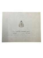 Canadian RCOC 27th Central Ordnance Depot London Christmas Card Canadian RCOC 27th Central Ordnance Depot London Christmas Card