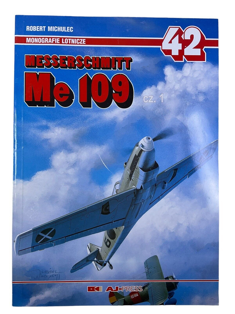WW2 German Luftwaffe Messerschmitt Me 109 No 42 POLISH TEXT SC Reference Book WW2 German Luftwaffe Messerschmitt Me 109 No 42 POLISH TEXT SC Reference Book