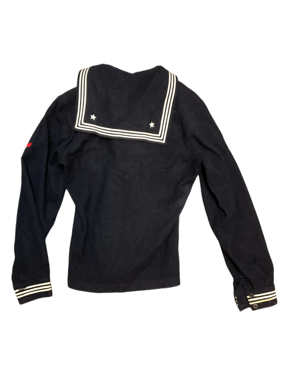 US USN Navy Medical Department Patch Blue Wool Jumper Size 40 US USN Navy Medical Department Patch Blue Wool Jumper Size 40