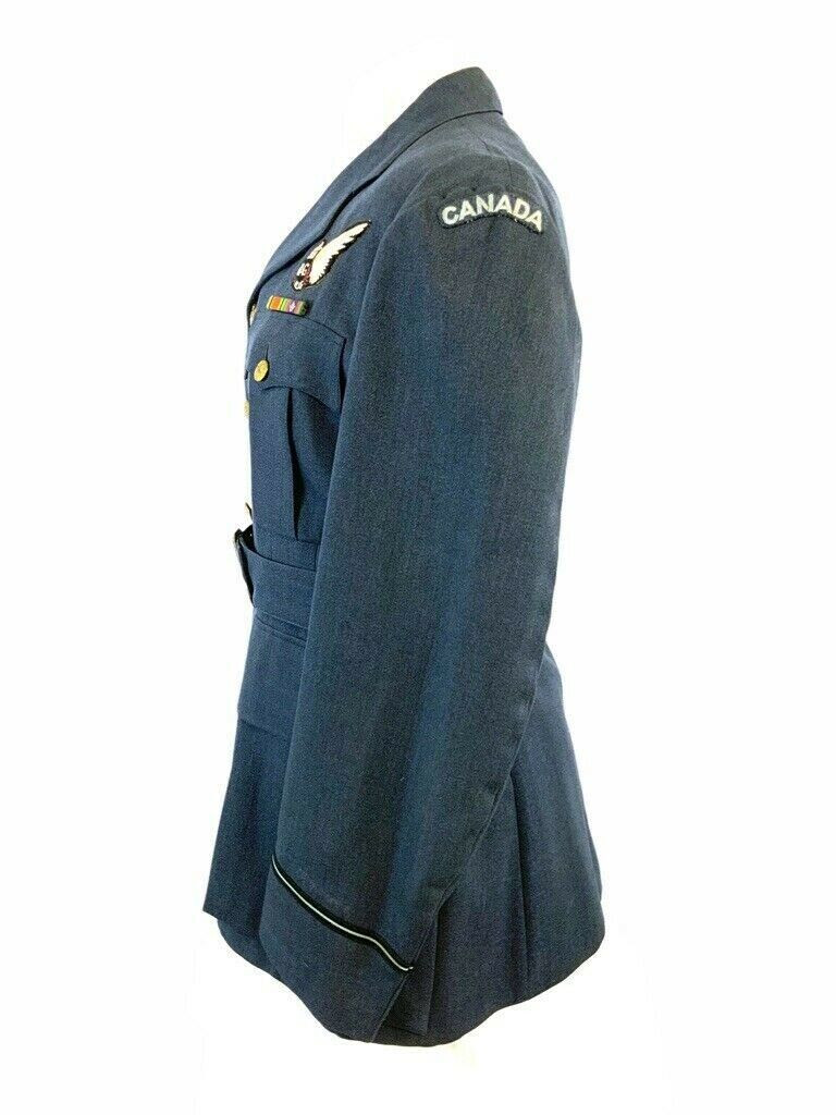 Canadian RCAF Air Gunner AG Officers Service Dress Tunic Jacket Wartime Service Canadian RCAF Air Gunner AG Officers Service Dress Tunic Jacket Wartime Service