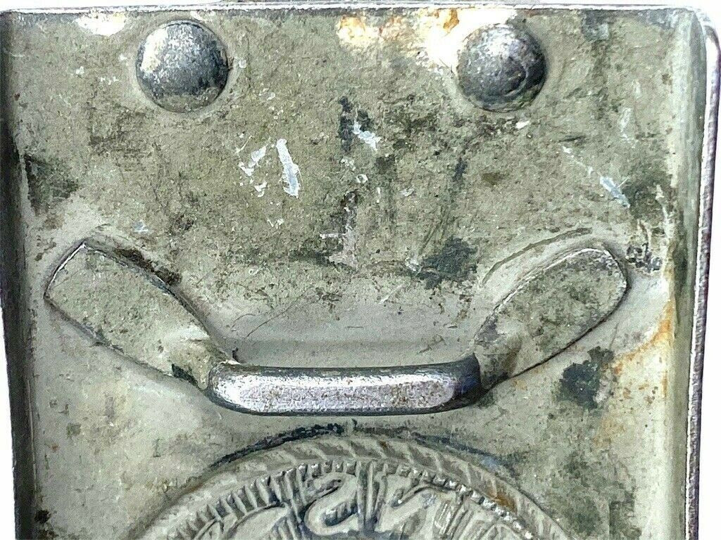 WW1 Imperial German Prussian M15 Telegraphist Belt Buckle Feldgrau WW1 Imperial German Prussian M15 Telegraphist Belt Buckle Feldgrau