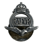 WW2 British RAFVR Volunteer Reserve Button Hole Badge Insignia