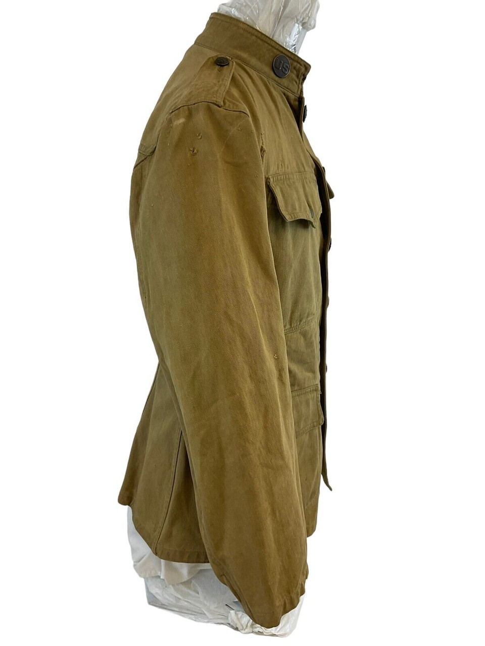 WW1 US AEF 6th Division Quartermaster Corps Collar Disc Other Ranks Tunic WW1 US AEF 6th Division Quartermaster Corps Collar Disc Other Ranks Tunic