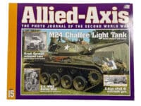 WW2 US Army M24 Chaffee Light Tank Allied Axis 15 Soft Cover Reference Book