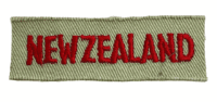 WW2 RNZAF Tropical NEW ZEALAND Nationality Shoulder Title Insignia Single WW2 RNZAF Tropical NEW ZEALAND Nationality Shoulder Title Insignia Single