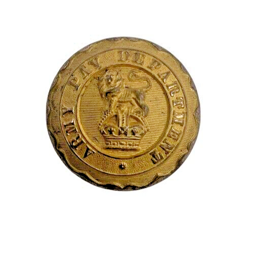 WW2 British Army Pay Department Officers Large Size Jacket Button WW2 British Army Pay Department Officers Large Size Jacket Button