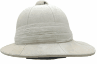 Canadian Wolseley Pattern Tropical Pith Helmet Named With Chin Scales