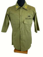 Vietnam War US Airborne Generals Shirt With Insignia Size 15.5 x 33 Tailored