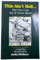 US This Ain't Hell But You Can See It From Here Sketchbook Reference Book