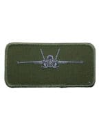 Canadian Forces RCAF CF-18 409 Squadron Name Tag OD Green Crest Patch