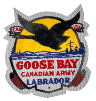 WW2 Canada USA Goose Bay Canadian Army Labrador Jacket Patch