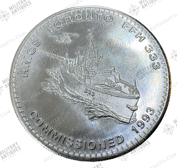 Royal Canadian Navy HMCS Toronto Commemorative Coin 1993 - Military ...