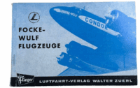 WW2 German Luftwaffe Focke Wulf Aircraft GERMAN TEXT SC Reference Book