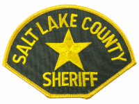 US Salt Lake County Utah Sheriff Police Patch US Salt Lake County Utah Sheriff Police Patch