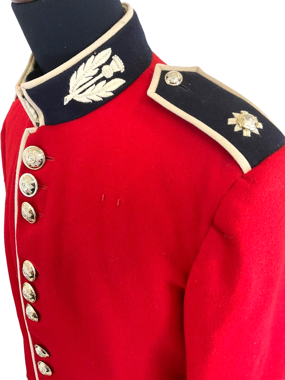 British Scots Guards Scarlet Parade Jacket Tunic Size Small British Scots Guards Scarlet Parade Jacket Tunic Size Small