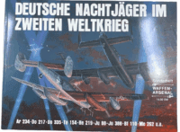WW2 German Luftwaffe Night Fighters Waffen Arsenal GERMAN TEXT Reference Book