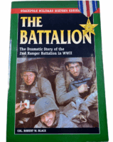 WW2 US The Battalion 2nd Ranger Battalion Stackpole Softcover Reference Book