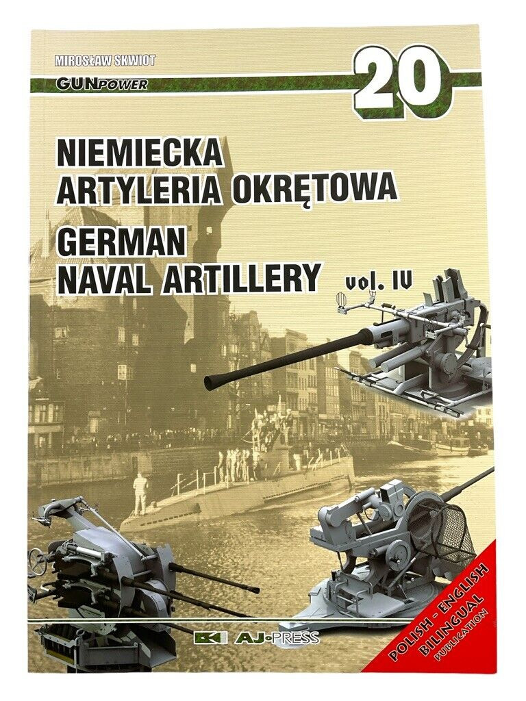 WW2 German Kriegsmarine Naval Artillery Vol 4 #20 Soft Cover Reference Book WW2 German Kriegsmarine Naval Artillery Vol 4 #20 Soft Cover Reference Book