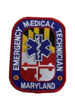 US Maryland Emergency Medical Technician Patch