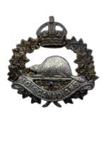 WW1 Canadian CEF 10th Battalion Officers Collar Insignia Single