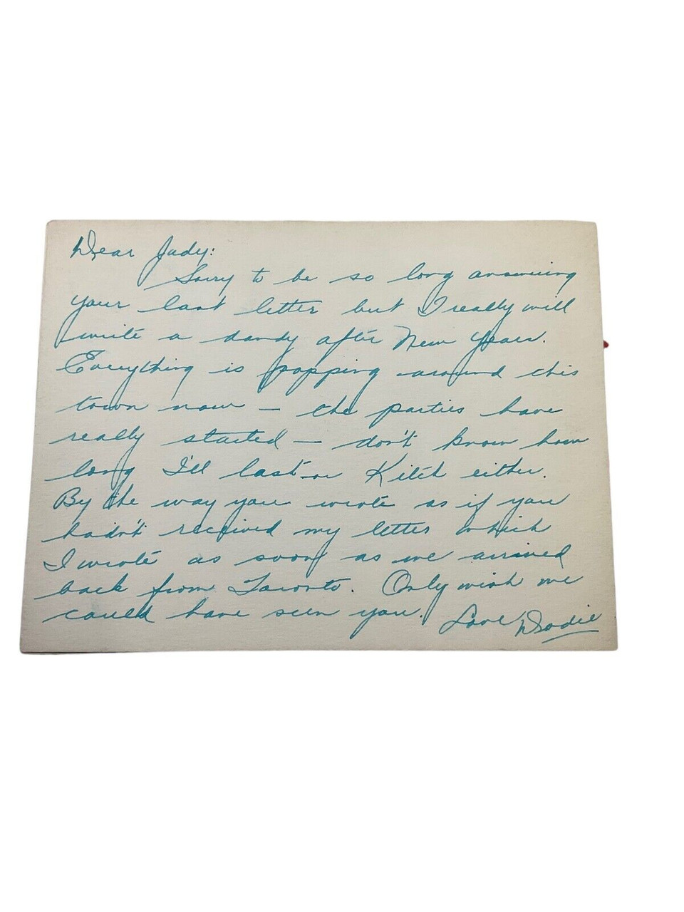 Canadian Army Headquarters New Brunswick Area Christmas Card Canadian Army Headquarters New Brunswick Area Christmas Card