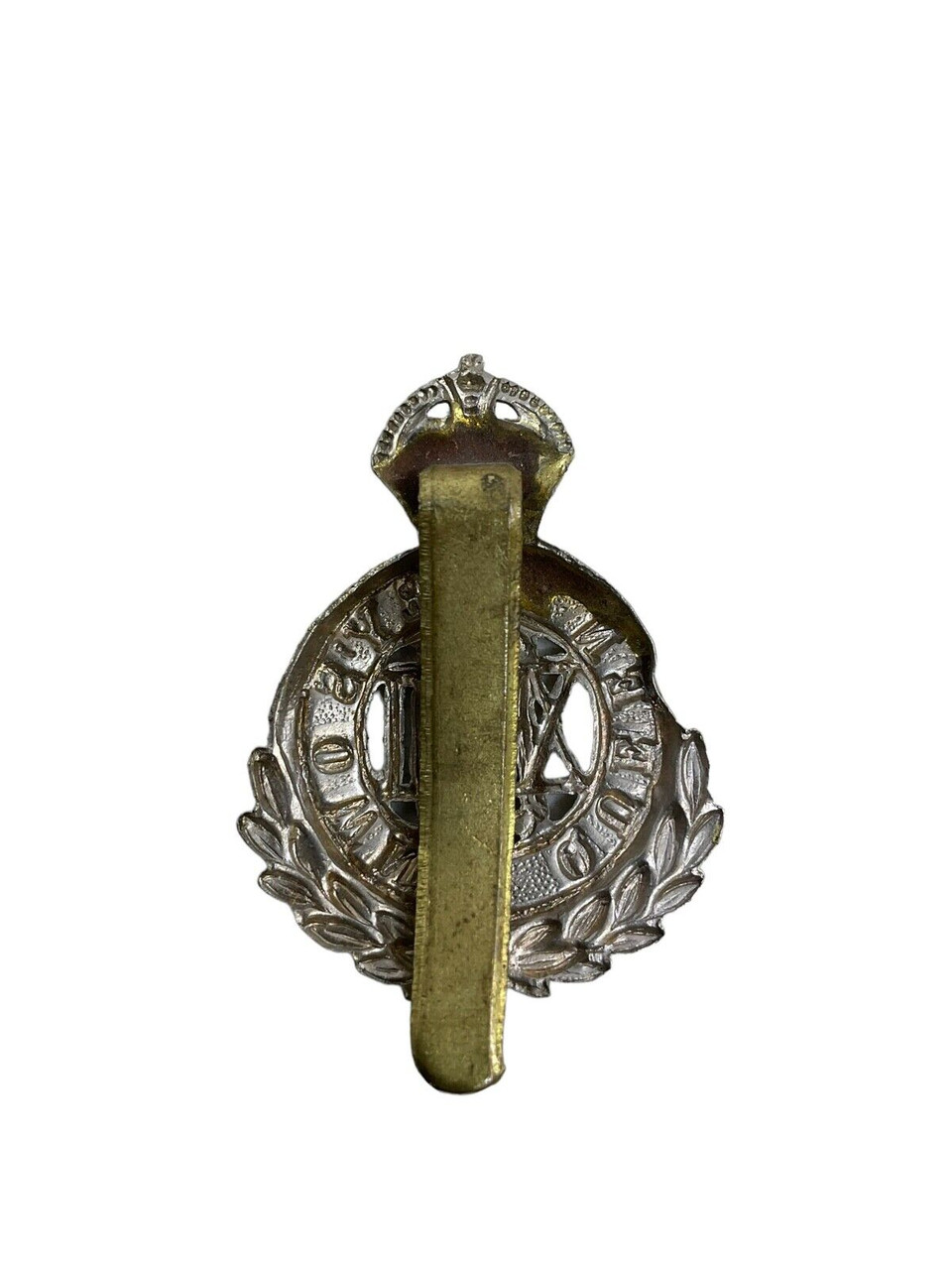 British 13/18 Royal Hussars Queen Mary's Own Cap Badge British 13/18 Royal Hussars Queen Mary's Own Cap Badge