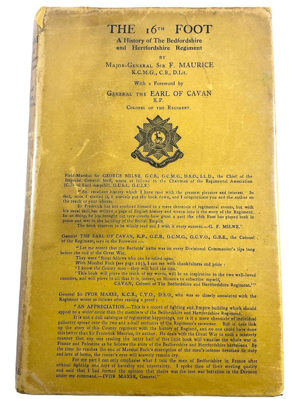 British 16th Foot History Bedfordshire Hertfordshire Regiment HC Reference Book British 16th Foot History Bedfordshire Hertfordshire Regiment HC Reference Book