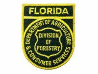 US Florida Department Of Agriculture Customer Service Forestry Div Police Patch