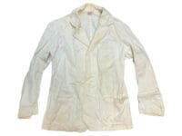 WW2 British Canadian RCN RN Navy White Work Jacket Size 36 WW2 British Canadian RCN RN Navy White Work Jacket Size 36