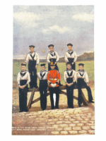 WW1 British Royal Naval School Greenwich RMLI Royal Marine Colour Postcard WW1 British Royal Naval School Greenwich RMLI Royal Marine Colour Postcard