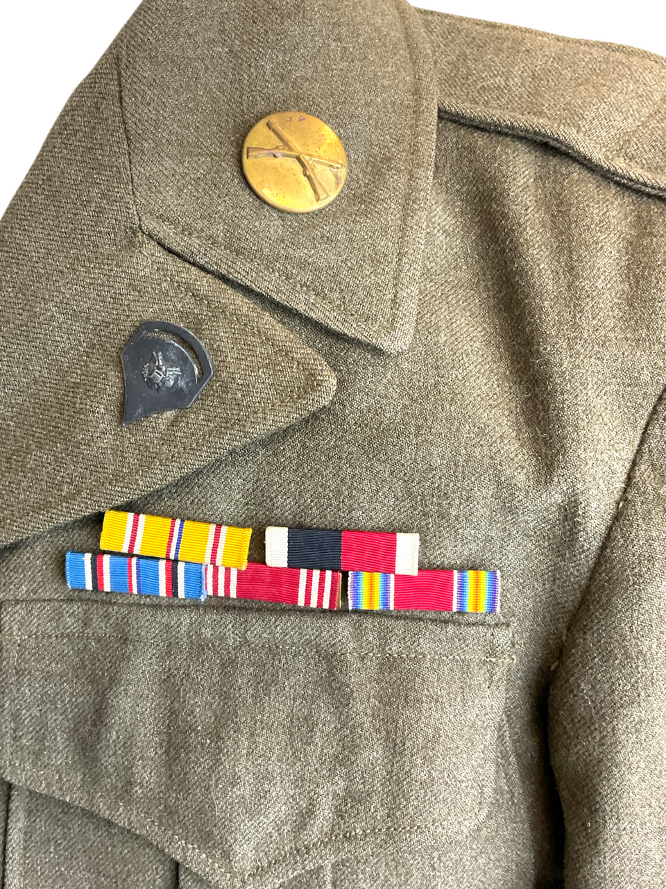 WW2 US 8th Army 11th Corps Ike Jacket 36S 1945 Dated WW2 US 8th Army 11th Corps Ike Jacket 36S 1945 Dated