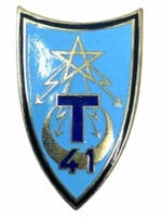 French France 41st Signals Regiment Badge Insignia