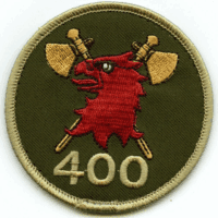 Canadian Forces RCAF 400 Squadron Circle OD Crest Patch