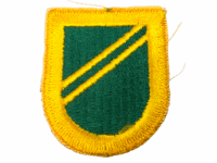 US Army Special Forces Airborne Beret Flash Patch Green Yellow