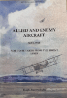 WW1 British French German Allied & Enemy Aircraft May 1918 SC Reference Book