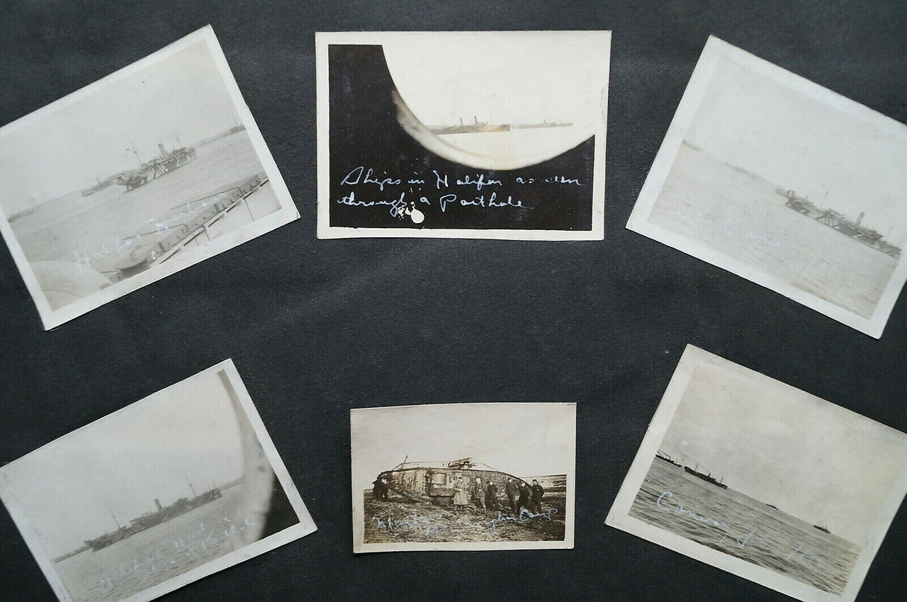 WW1 Canadian CEF Canadian Tank Corps RCN Navy Photographs 5 WW1 Canadian CEF Canadian Tank Corps RCN Navy Photographs 5