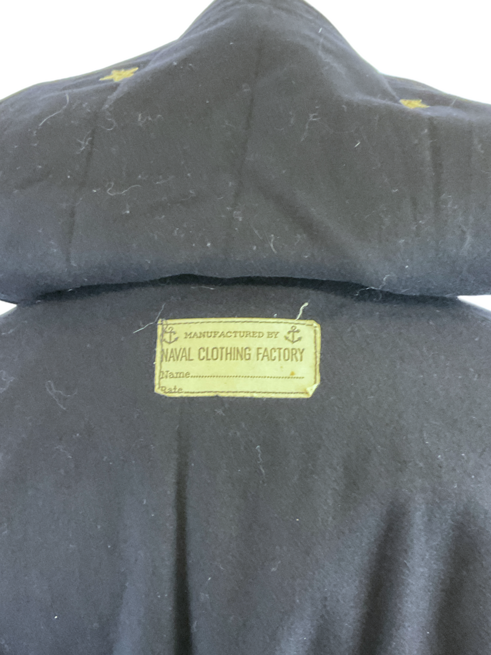 WW2 US USN Navy Seabees Jumper With Insignia Named & Ruptured Duck WW2 US USN Navy Seabees Jumper With Insignia Named & Ruptured Duck