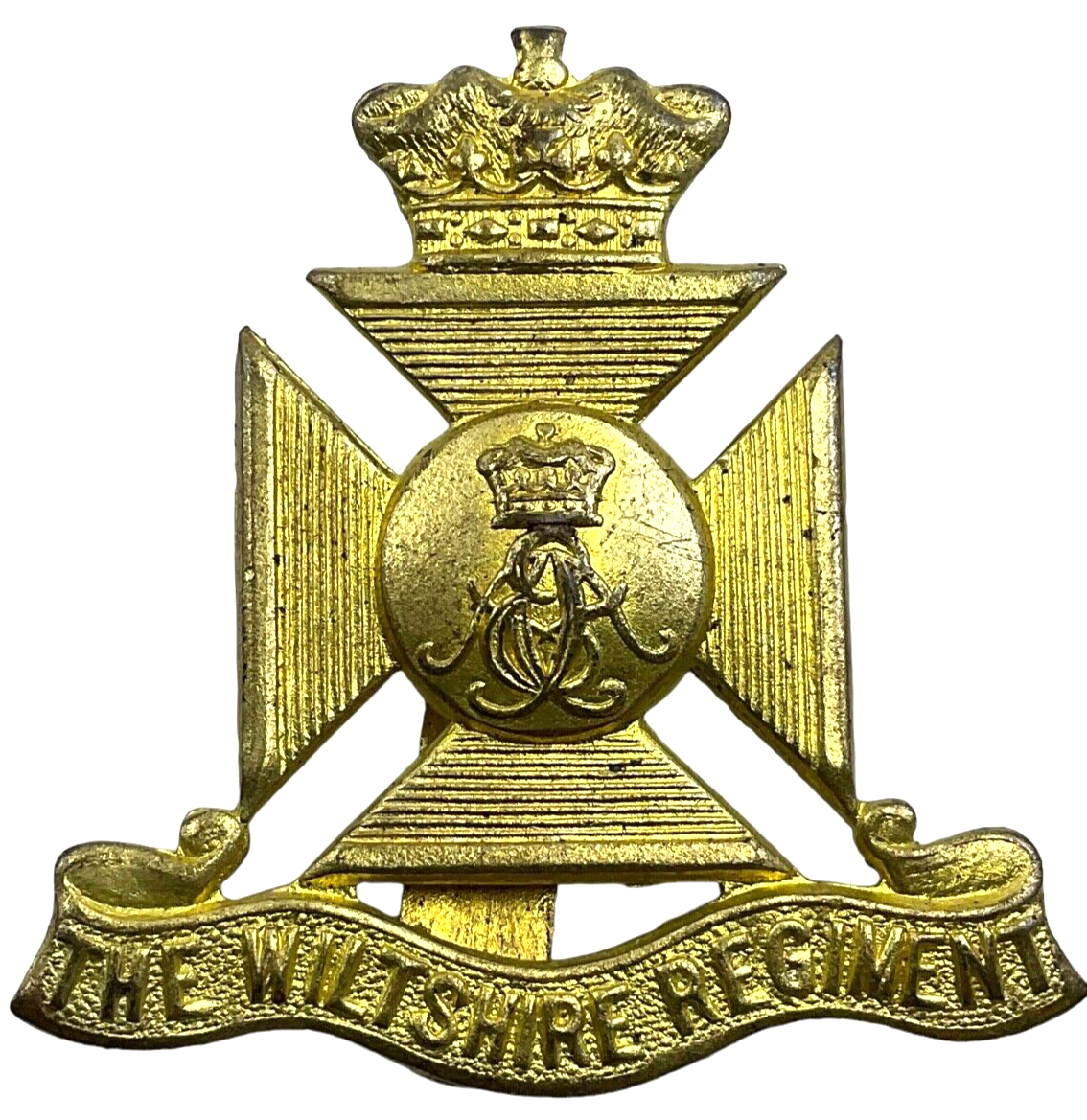 WW2 British The Wiltshire Regiment Cap Badge WW2 British The Wiltshire Regiment Cap Badge