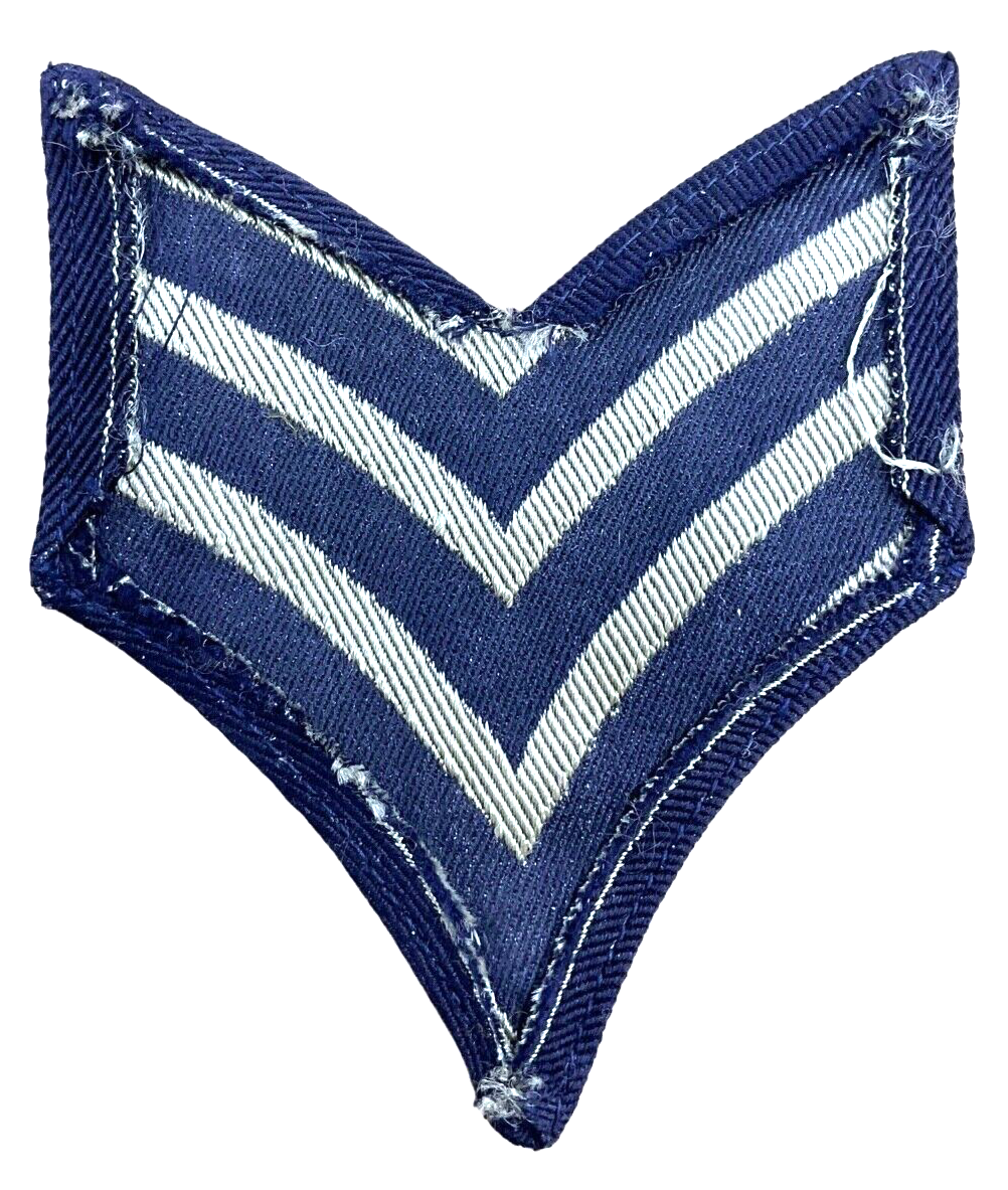 WW2 US Army Woven Sergeant Stripe Rank Insignia Single Patch WW2 US Army Woven Sergeant Stripe Rank Insignia Single Patch