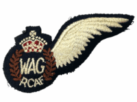 WW2 Canadian RCAF WAG Wireless Air Gunner Half Wing Padded 3